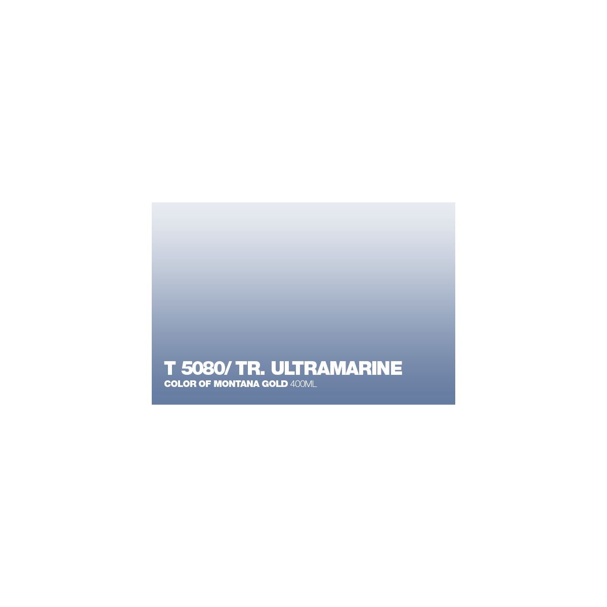 T5080 transparent ultramarine