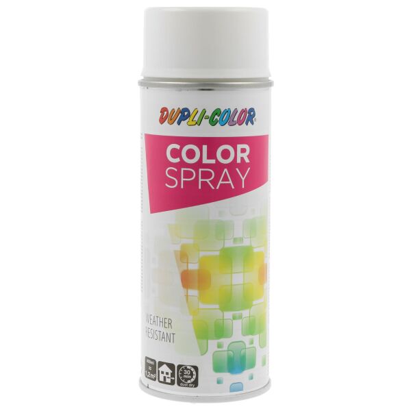 DupliColor Color-Spray RAL 9010 reinweiß glänzend Kunstharzlack (400ml)