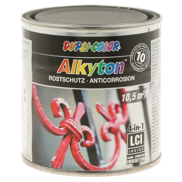 DupliColor DC Alkyton iron smooth black/anthracite (250ml)