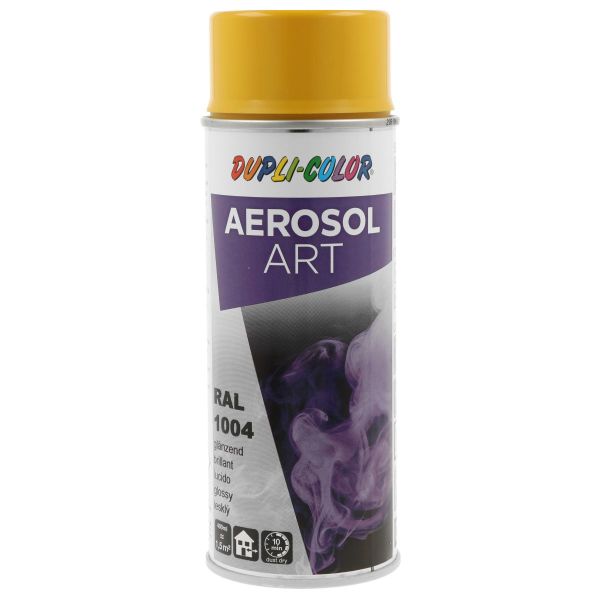 DupliColor aerosol art RAL 1007 daffodil yellow glossy (400ml)