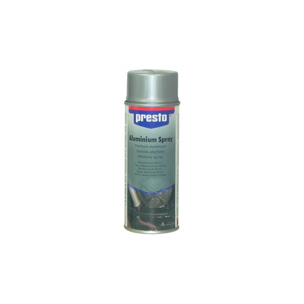 presto Aluminium Spray hitzebeständig bis 600°C (400ml)
