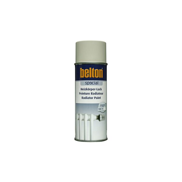 Belton - Aerosol radiador paint grey white (400 ml)