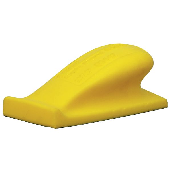 3M 05442 Soft Handblock gelb für Trocken und Nassschliff (1 Stück)
