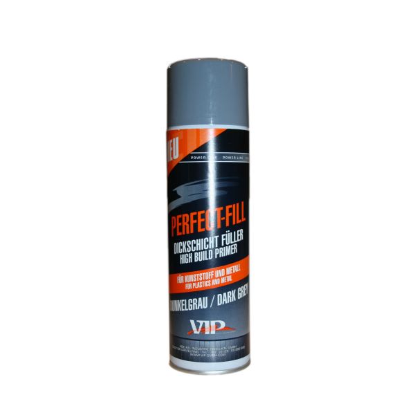 VIP Perfect-Fill - Dickschichtfüller für Kunststoff und Metall dunkelgrau (450 ml)
