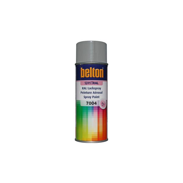 Belton spectRAL spray paint RAL 7004 signal grey high gloss (400ml)