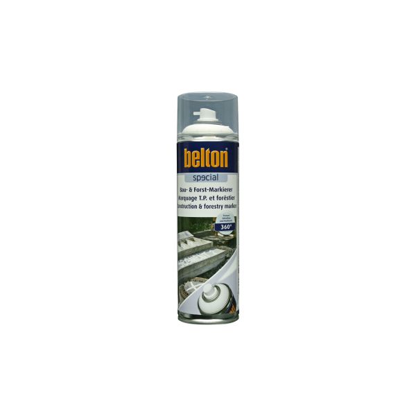 Belton Spraydose Markierungsspray signalweiss (500 ml)