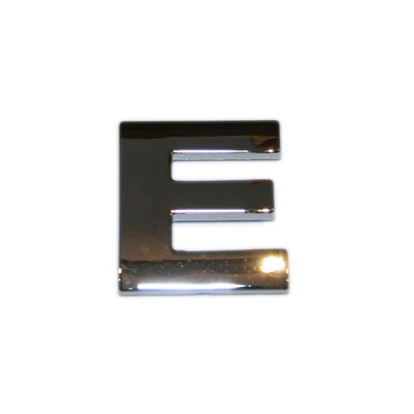 Chrome Letter E
