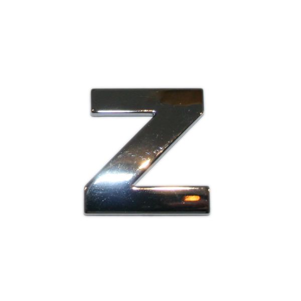 Chrome Letter Z