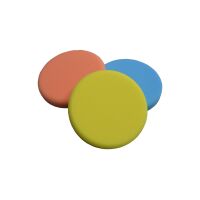 ROTWEISS Polierschwammauswahl glatt 132 x 25mm (1 Set mit...