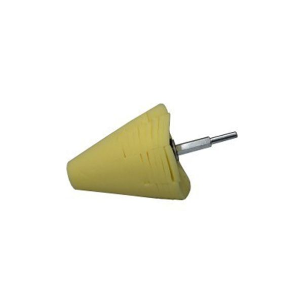 ROTWEISS polishing cone yellow Ø 100mm (1 pcs.)
