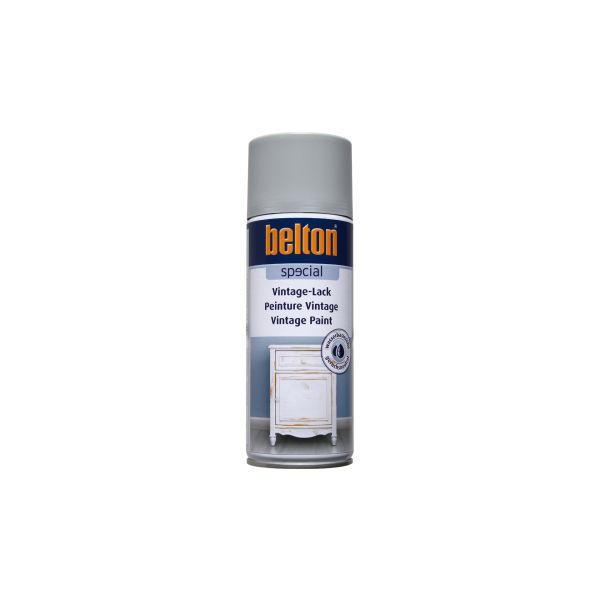 Belton Vintage-Lack silbergrau (400 ml)
