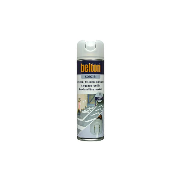 Belton - Spraydose Strassen- & Linien-Markierer signalweiss (500 ml)
