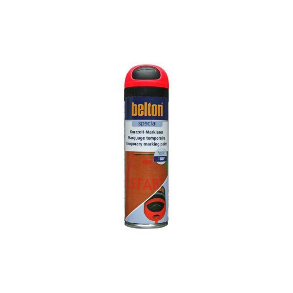 Belton Spraydose Kurzzeit-Markierer rot (500 ml)