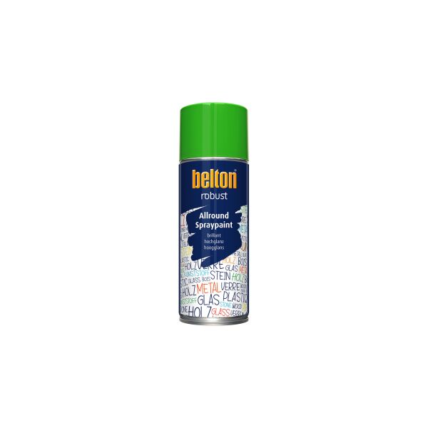 Belton Robust Kunstharz-Lackspray Gelbgrün RAL 6018...