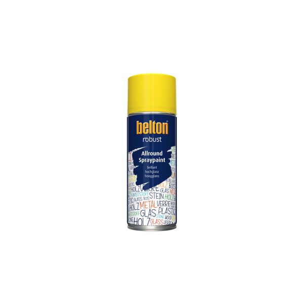 Belton Robust Kunstharz-Lackspray Zinkgelb RAL 1018 (400 ml)