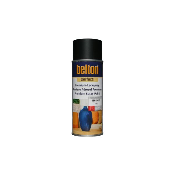 Belton perfect premium spray paint black (400ml)