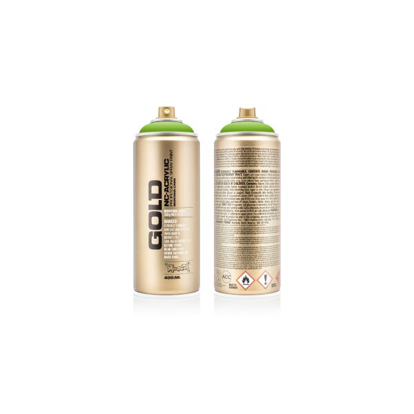 Montana GOLD Spraydose S6000 shock green light (400ml)