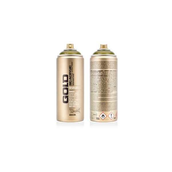 Montana GOLD Spraydose T6340 Transparent Olive Green (400ml)