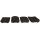 Kovax Ergonomischer Handblock mit 4 Aufsätzen für 70x198mm (1 Set)