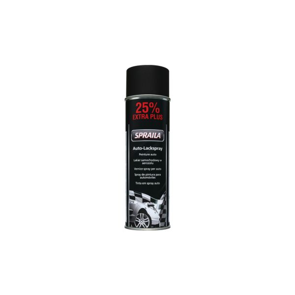 Spraila - Spraydose schwarz matt (500ml)
