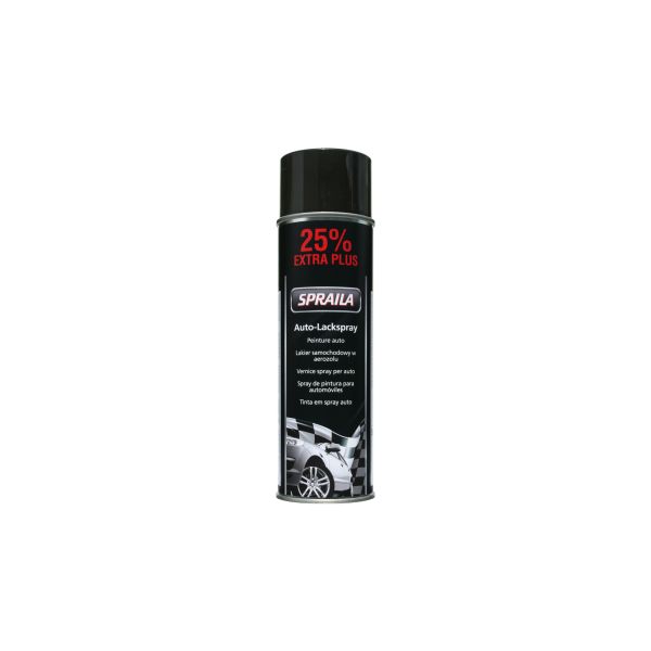 Spraila - Spraydose schwarz glanz (500ml)