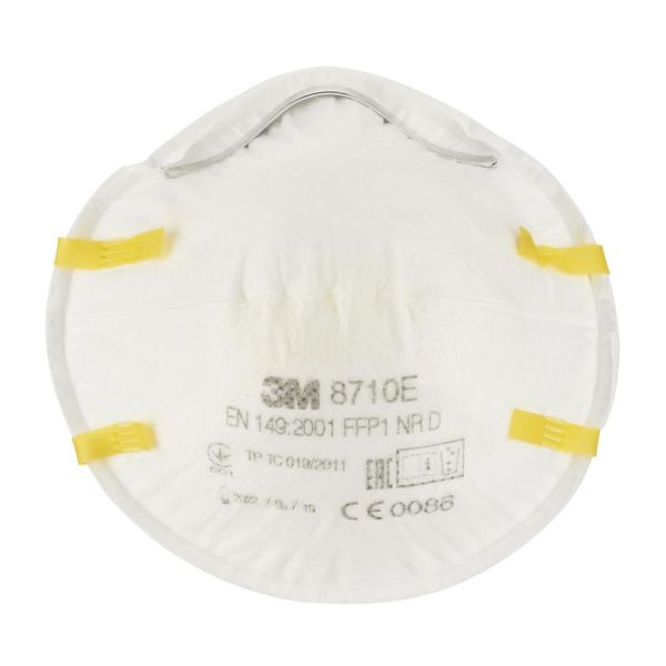 3M 8710C3 Maske für Handschleifen 8710E, FFP1, 3 pro Packung (1 Packung)