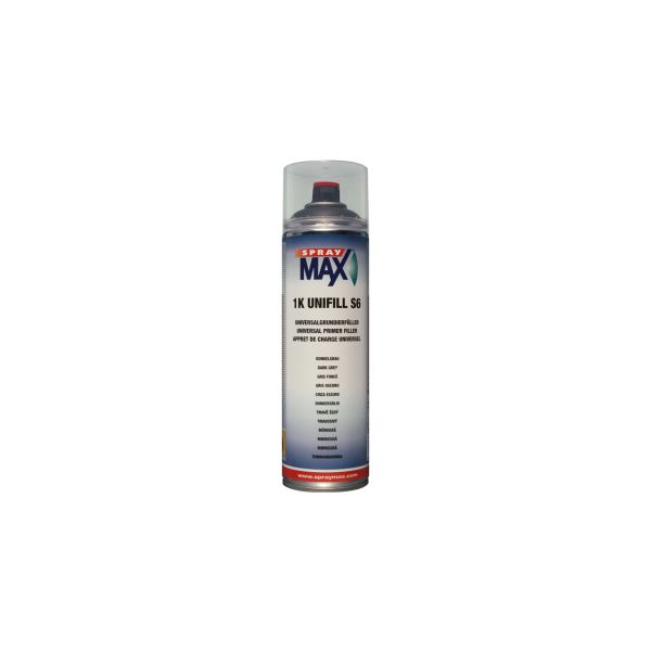 SprayMax 1K UNIFILL Dickschichtfüller S6 dunkelgrau (500 ml)