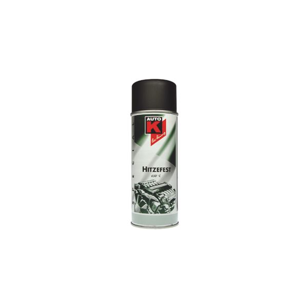Auto K - heat resistant spray paint 650°C black (400ml)