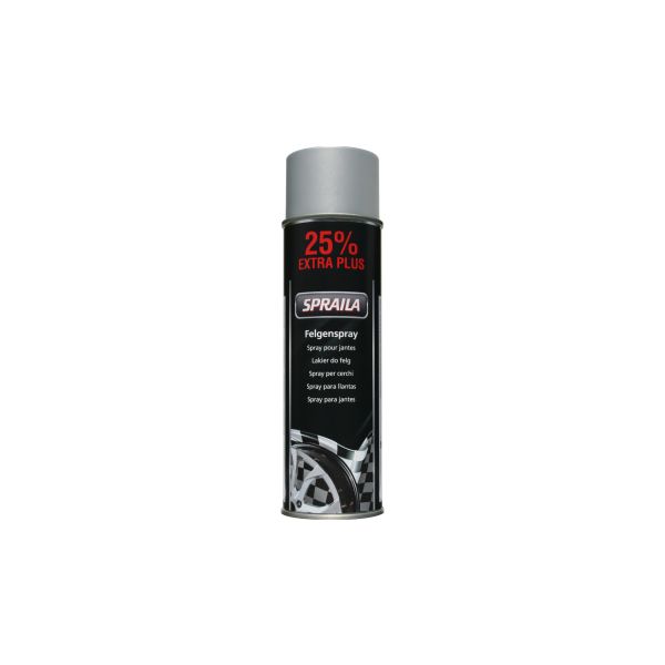 Spraila - Felgenspray silber (500ml)