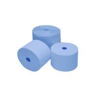 MP Putztuchrolle cleaning rag roll blue 2-ply 500 sheets...