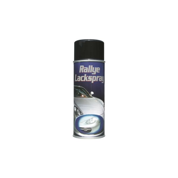 Rallye - Spraila paint spray black shiny (400ml)
