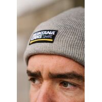 Montana Beanie Logo Line Grey Heather M&uuml;tze (1 St&uuml;ck)