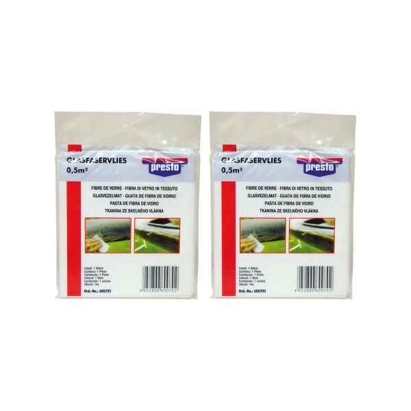 presto Glasfaservlies (0,5qm oder 1qm)