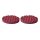 ROTWEISS Polierscheibe brombeer mittelhart gewaffelt 132 oder 155 x 25mm (1Stk)