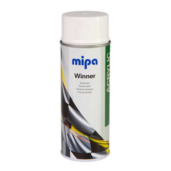 Mipa Winner Acryl paint aerosol glossy white  (400 ml)
