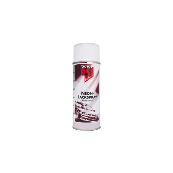 Auto K - neon spray paint primer white matt (400ml)