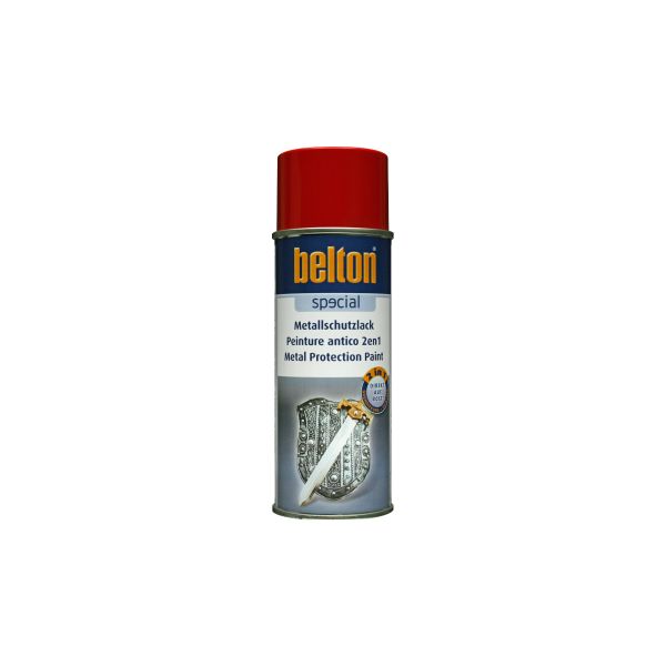 Belton Metallschutz Spray 3in1 Rostschutz  feuerrot (400 ml)