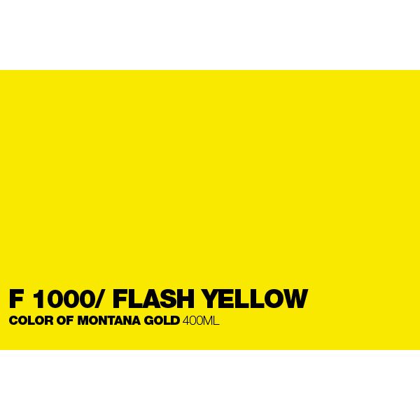 F1000 flash yellow gelb