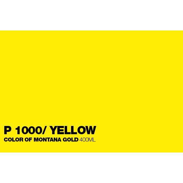 P1000 100% yellow gelb