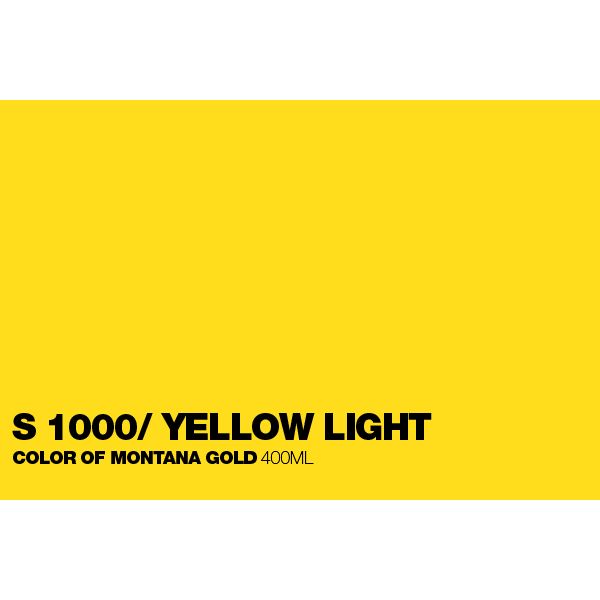 S1000 shock yellow light gelb
