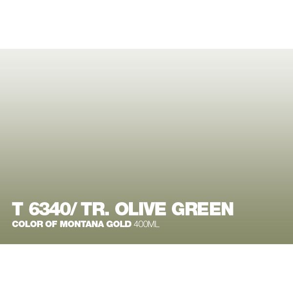T6340 transparent olive green grün