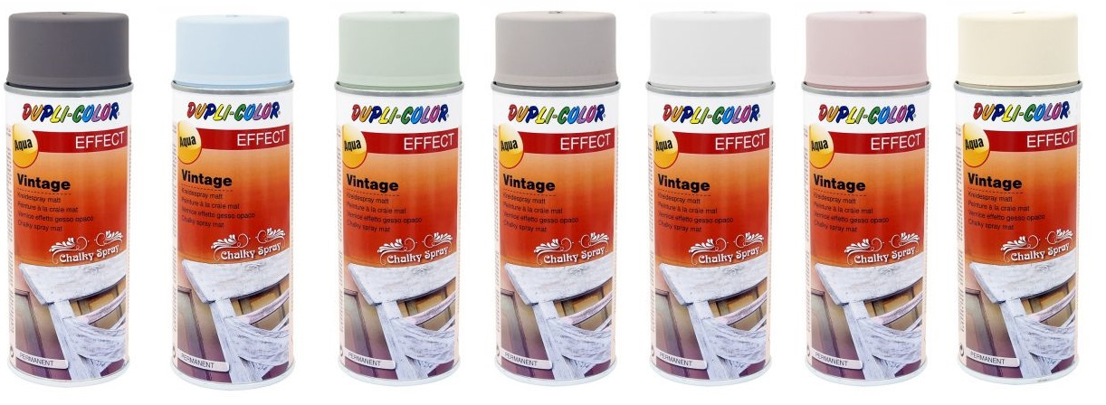 Dupli Color Vintage Effekt Spraydosen gibt's im Spraydosen-Shop